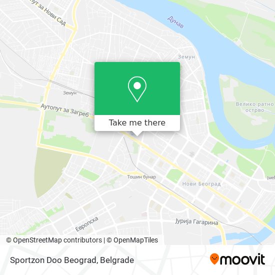 Sportzon Doo Beograd map