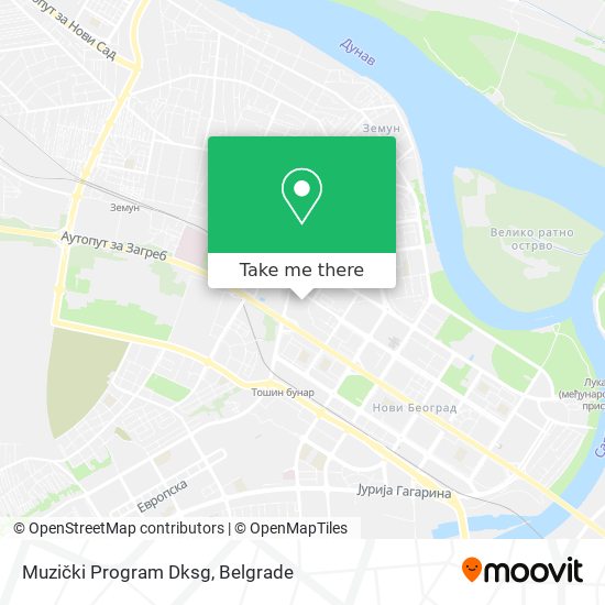 Muzički Program Dksg map