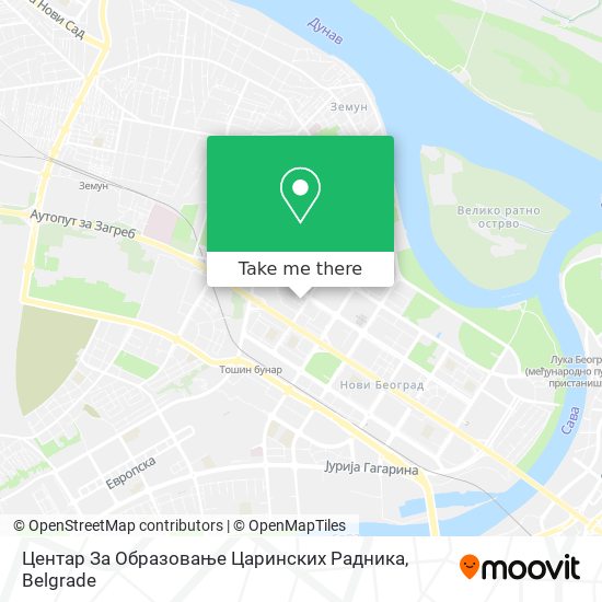 Центар За Образовање Царинских Радника map