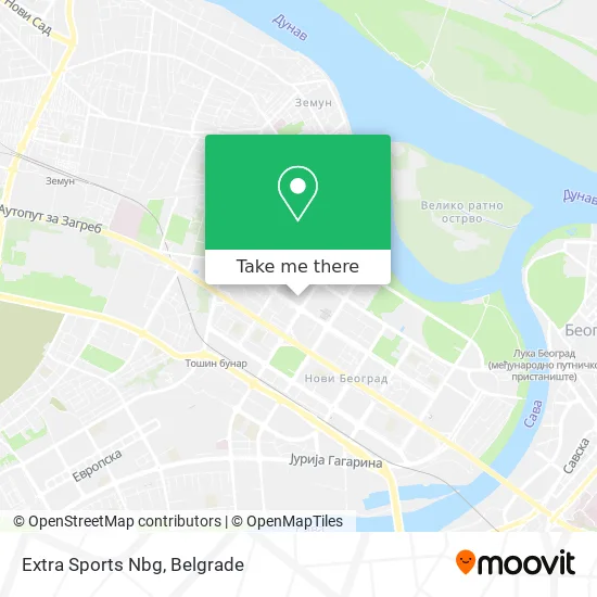 Extra Sports Nbg map