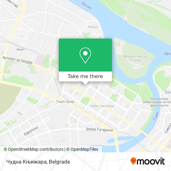 Чудна Књижара map