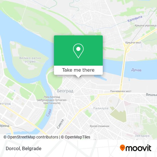 Dorcol map