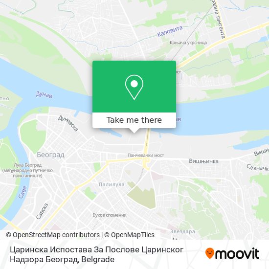 Царинска Испостава За Послове Царинског Надзора Београд map