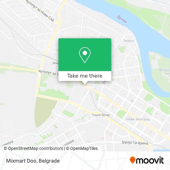 Mixmart Doo map