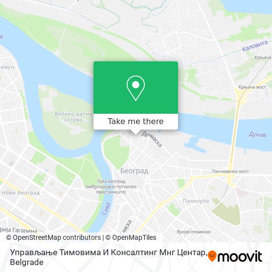 Управљање Тимовима И Консалтинг Мнг Центар map