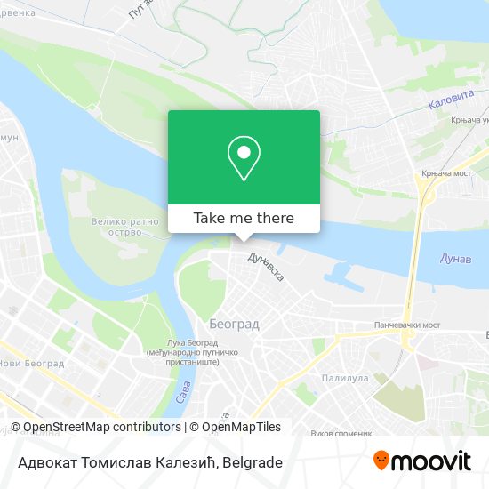 Адвокат Томислав Калезић map