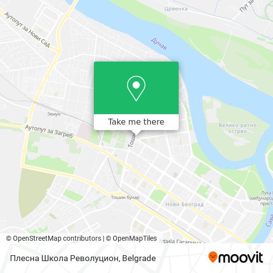 Плесна Школа Револуцион map