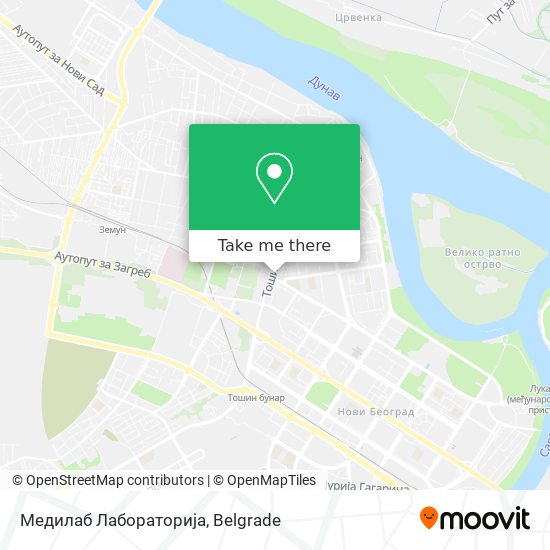 Медилаб Лабораторија map