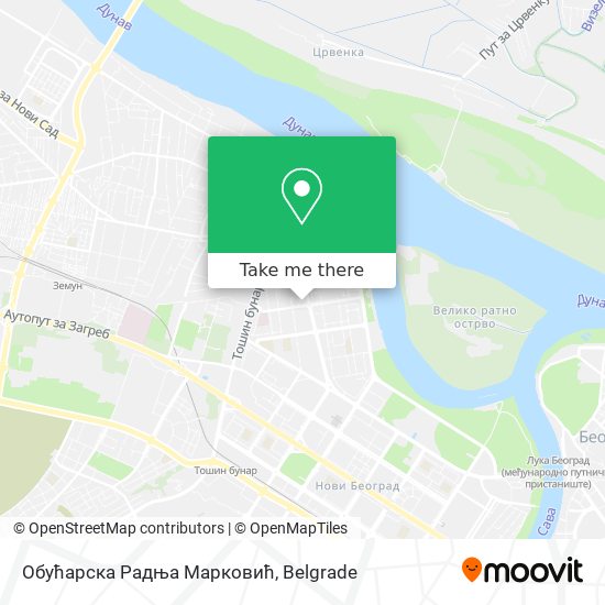 Обућарска Радња Марковић map