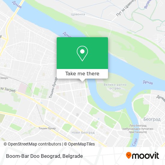 Boom-Bar Doo Beograd map