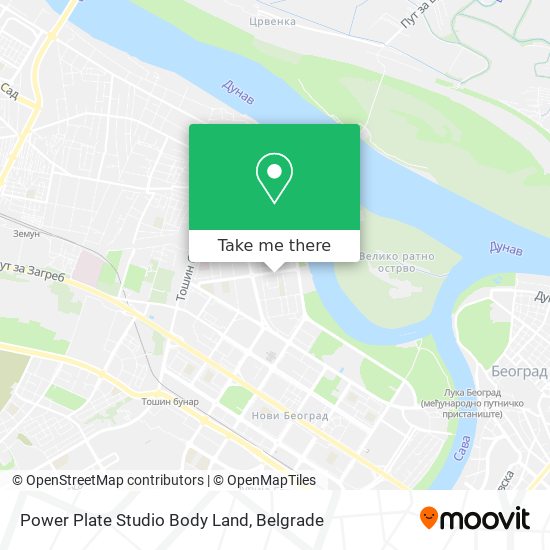 Power Plate Studio Body Land map