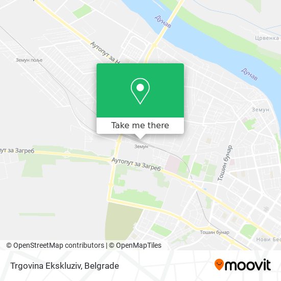 Trgovina Ekskluziv map