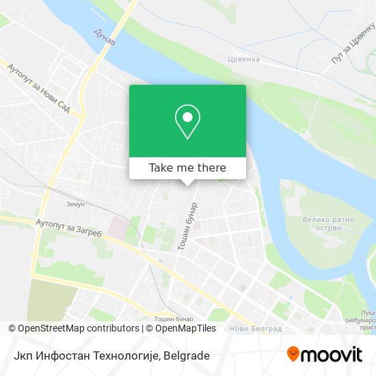 Јкп Инфостан Технологије map