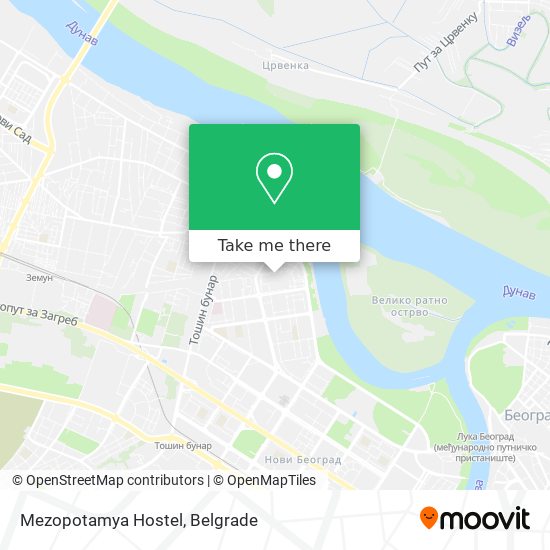 Mezopotamya Hostel map