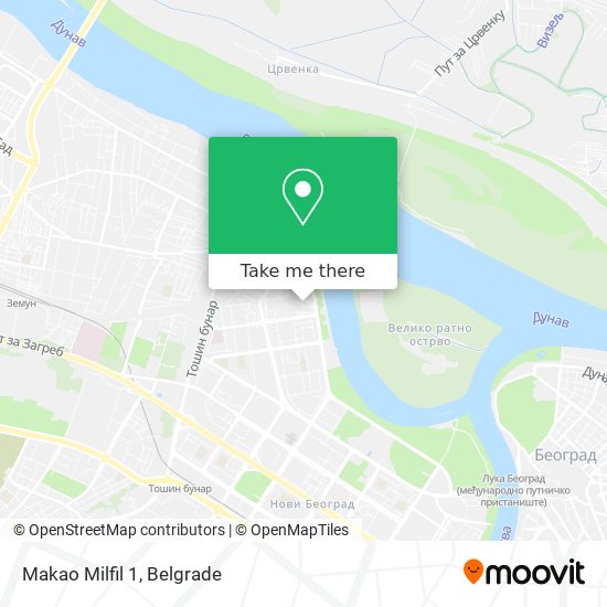 Makao Milfil 1 map