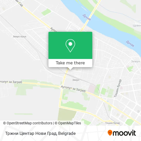 Тржни Центар Нови Град map