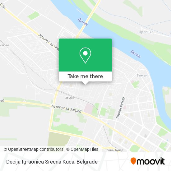 Decija Igraonica Srecna Kuca map