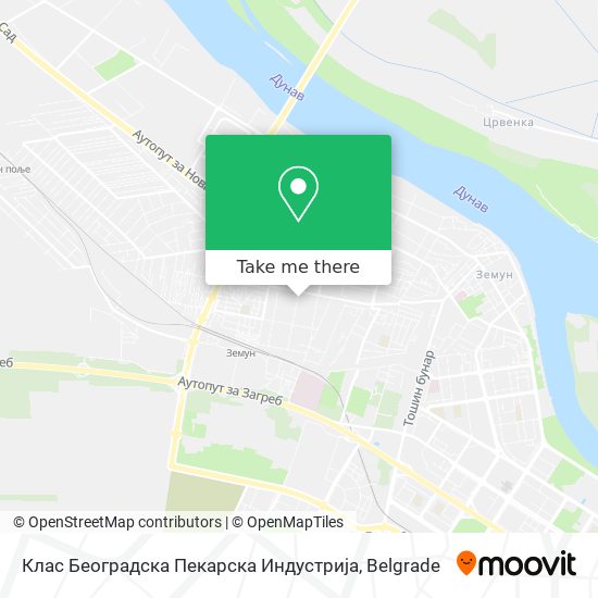 Клас Београдска Пекарска Индустрија map