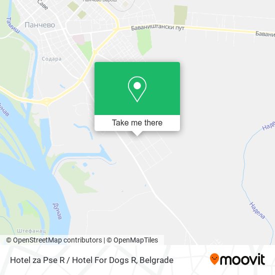 Hotel za Pse R / Hotel For Dogs R map