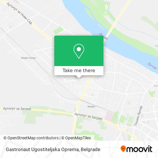 Gastronaut Ugostiteljska Oprema map