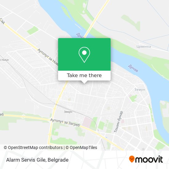 Alarm Servis Gile map