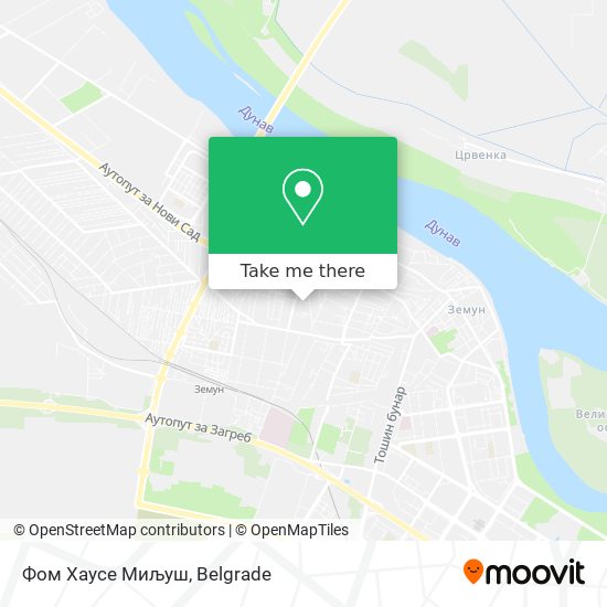 Фом Хаусе Миљуш map