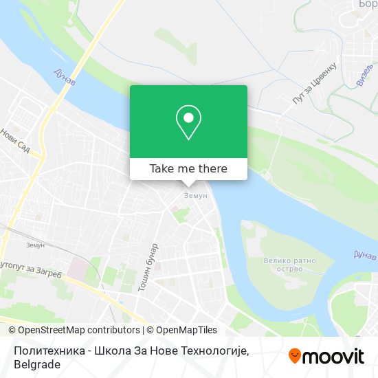 Политехника - Школа За Нове Технологије map