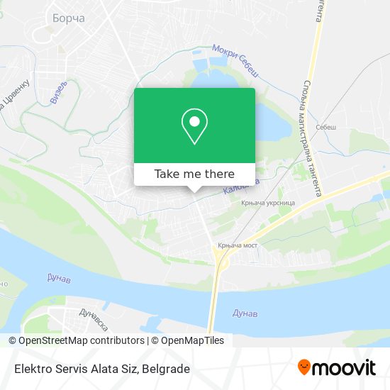 Elektro Servis Alata Siz map