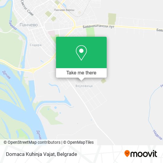 Domaca Kuhinja Vajat map