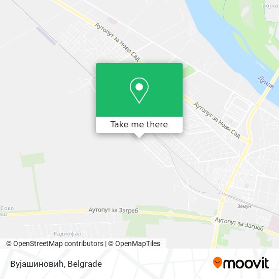 Вујашиновић map