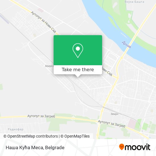 Наша Кућа Меса map