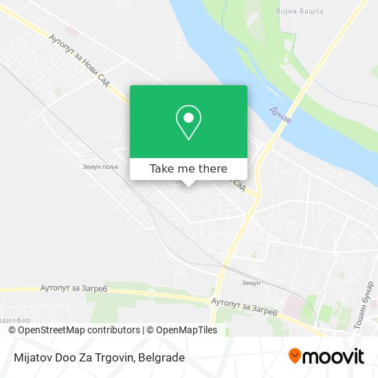 Mijatov Doo Za Trgovin map