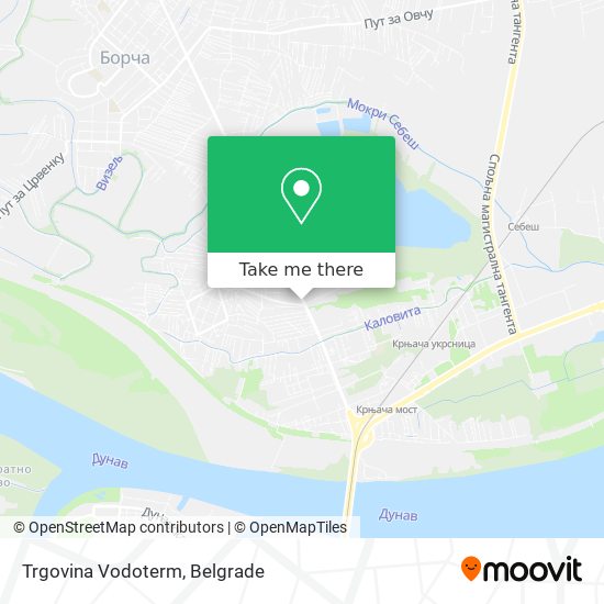 Trgovina Vodoterm map