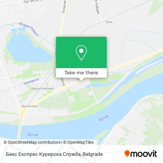 Бекс Експрес Курирска Служба map