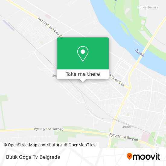 Butik Goga Tv map