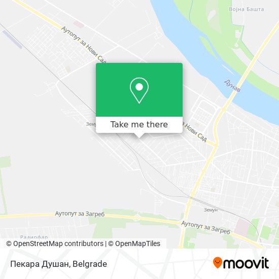 Пекара Душан map