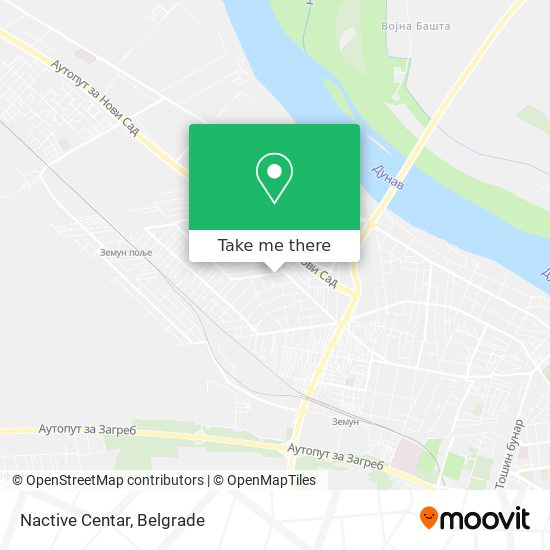 Nactive Centar map