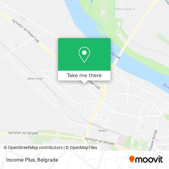 Income Plus map