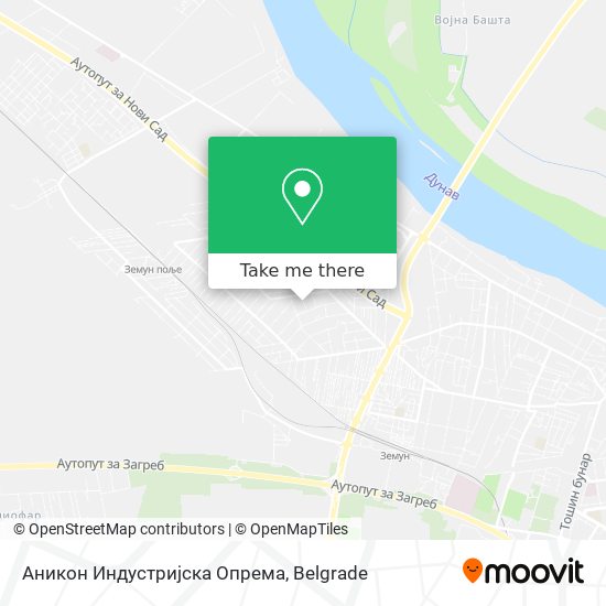 Аникон Индустријска Опрема map