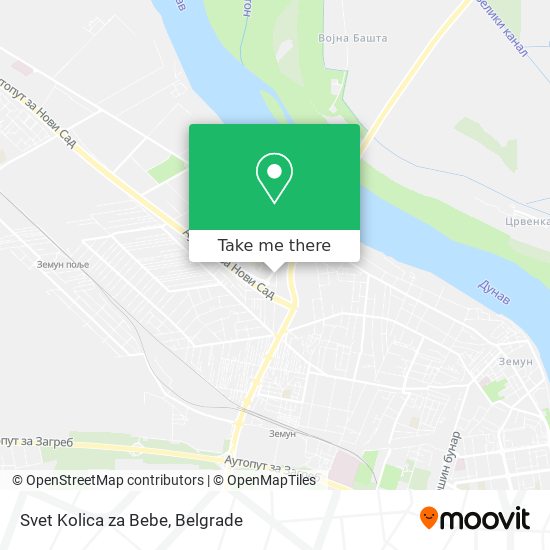 Svet Kolica za Bebe map