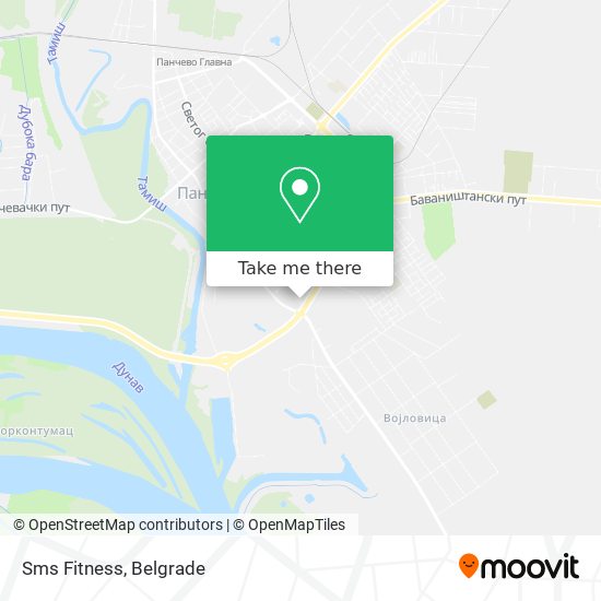 Sms Fitness map