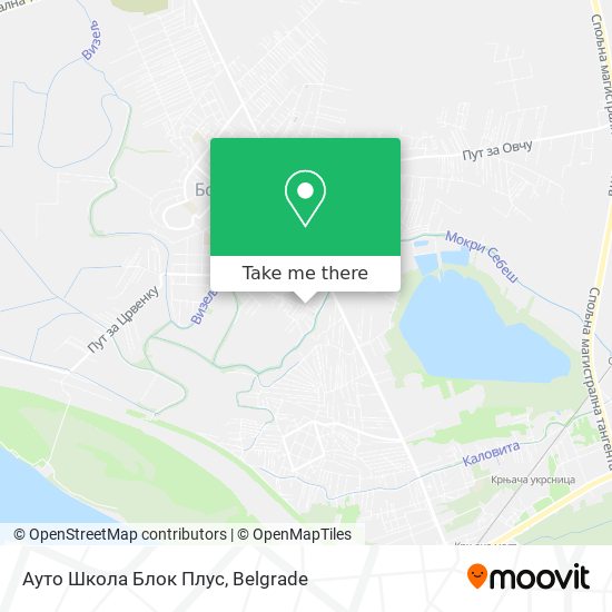 Ауто Школа Блок Плус map