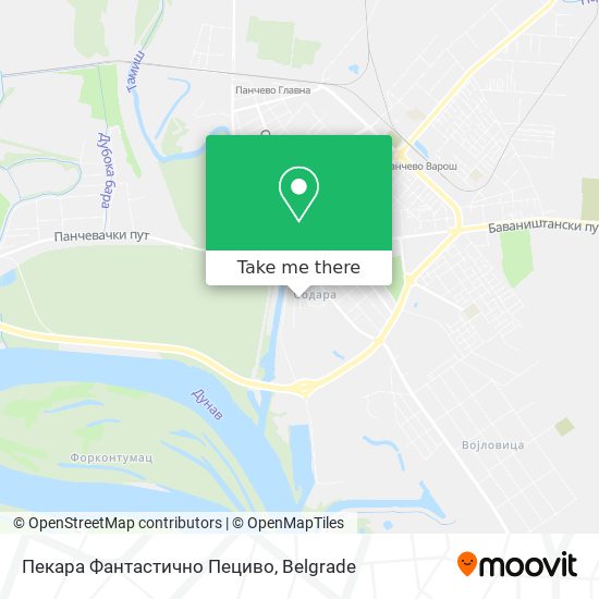 Пекара Фантастично Пециво map