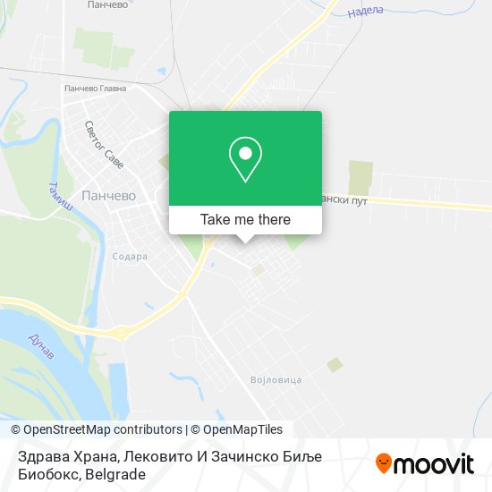 Здрава Храна, Лековито И Зачинско Биље Биобокс map