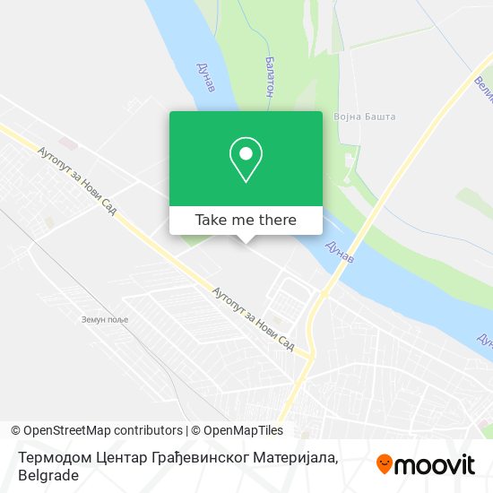 Термодом Центар Грађевинског Материјала map