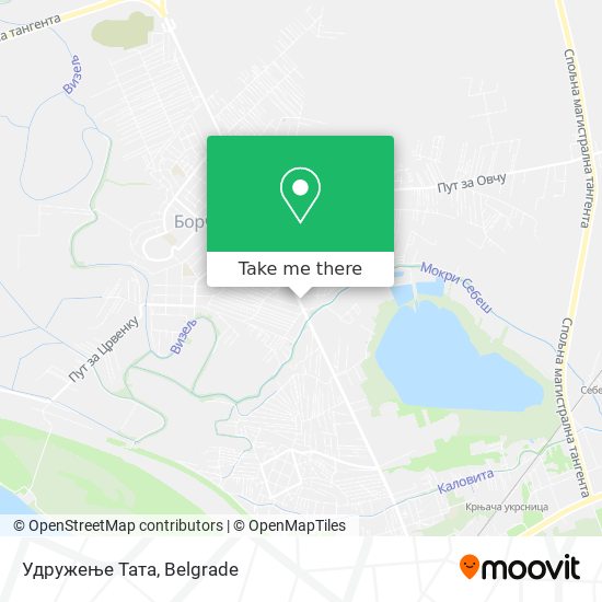 Удружење Тата map