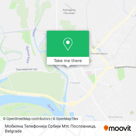 Мобилна Телефонија Србије Мтс Пословница map