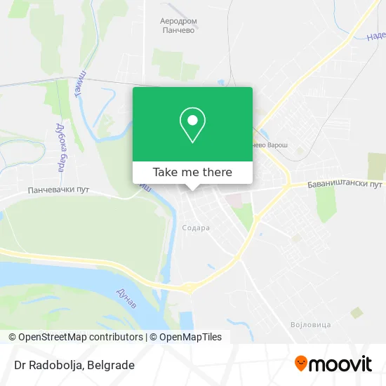 Dr Radobolja map