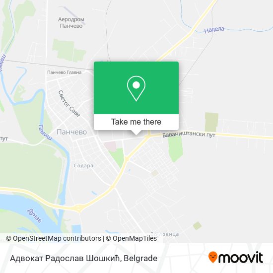 Адвокат Радослав Шошкић map