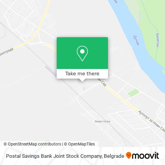 Postal Savings Bank Joint Stock Company map